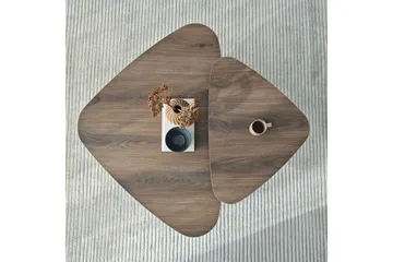 Soffbordssats Jewa Set Valnöt - Valnöt - Products - Möbler - Bord & matgrupp - Avlastningsbord & sidobord - Satsbord