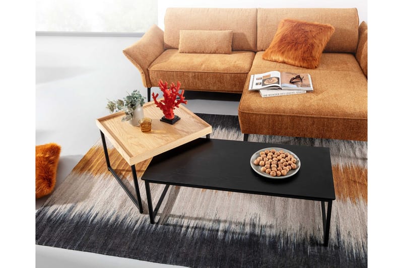 Wilhem Satsbord 110 cm Fyrkantig - Natur - Products - Möbler - Bord & matgrupp - Avlastningsbord & sidobord - Satsbord