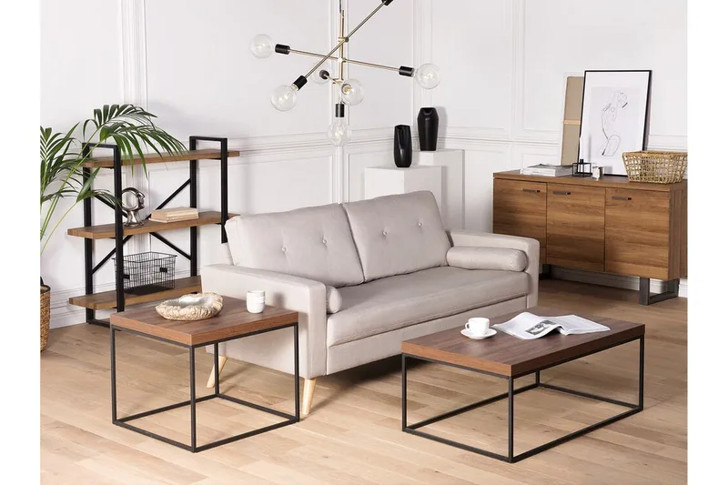 Barreras Soffbord - Valnötsbrun - Products - Möbler - Bord & matgrupp - Soffbord