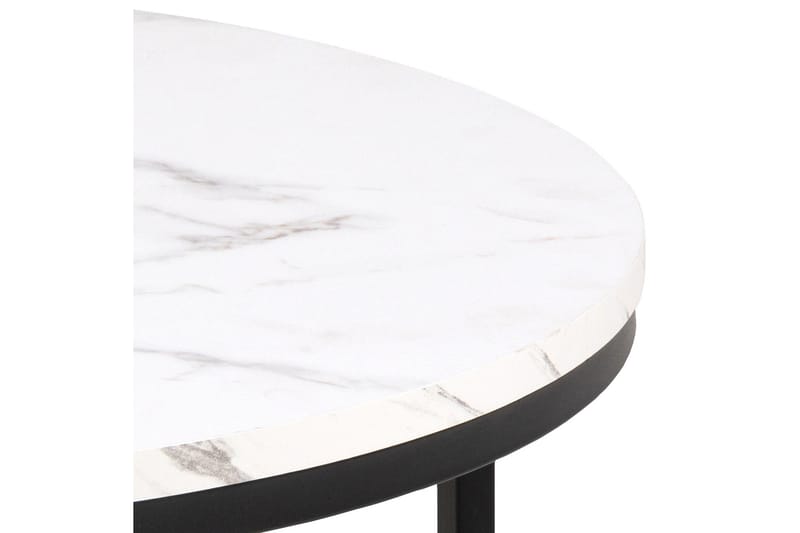 Belgrat Soffbord 80 cm Rund - Vit - Products - Möbler - Bord & matgrupp - Soffbord