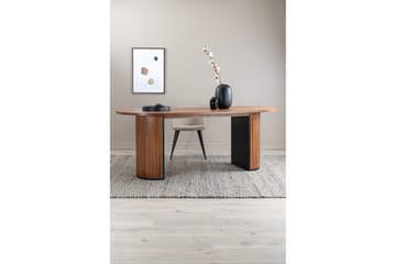 Bianca Matbord 200 cm Ovalt - Valnötsbrun - Products - Möbler - Bord & matgrupp - Matbord & köksbord