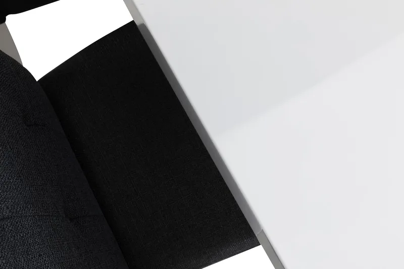 Cibus Matgrupp 180 cm med 6 Viktor Stol - Vit/Mörkgrå - Products - Möbler - Bord & matgrupp - Matgrupp