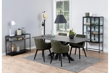 Ganesh Matbord 100 cm Rektangulär - Svart - Products - Möbler - Bord & matgrupp - Matbord & köksbord