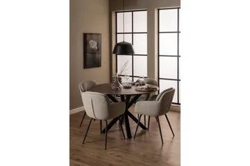 Ganesh Matbord 119 cm Rund - Brun - Products - Möbler - Bord & matgrupp - Matbord & köksbord