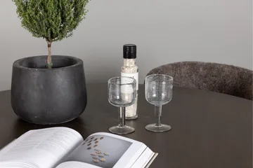 Kaseidon Matgrupp 100 cm Rund med 4 Modesto stolar - Svart - Products - Möbler - Bord & matgrupp - Matgrupp