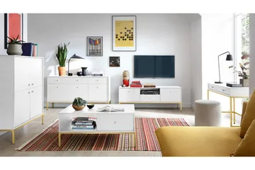 Klinkerville Soffbord 68,1 cm - Vit - Products - Möbler - Bord & matgrupp - Soffbord