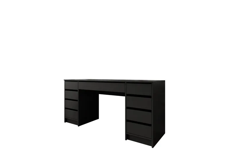 Adrash Skrivbord 55x154 cm, Svart