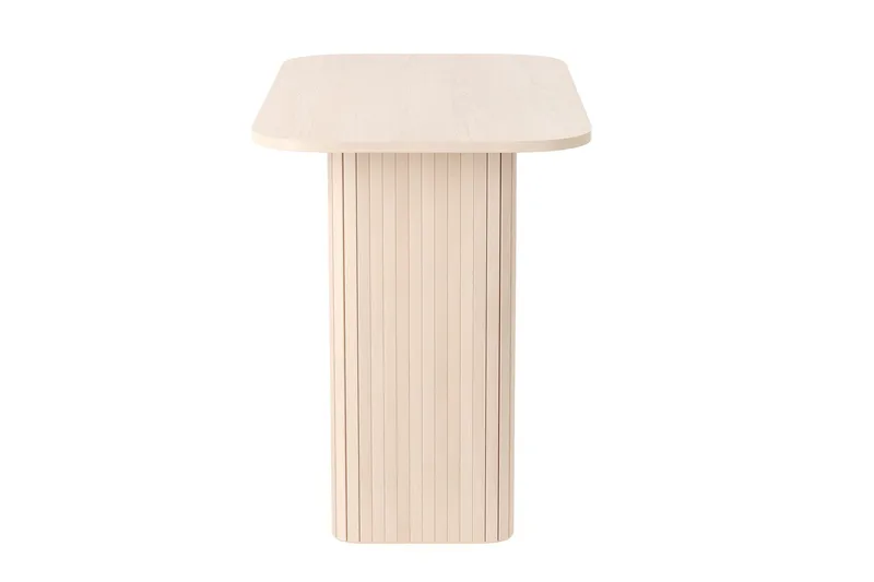 Kopparbo Skrivbord 100 cm Vitlaserad Ek - Ljust vitlaserat ekträ - Products - Möbler - Bord & matgrupp - Kontorsbord - Datorbord