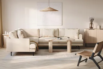 Kopparbo Soffbord 120 cm Vitlaserad Ek - Products - Möbler - Bord & matgrupp - Soffbord