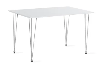 Kronblom Matbord 120 cm +  4 st Nibe stol beige med ek ben - Vit/Beige - Products - Möbler - Bord & matgrupp - Matgrupp