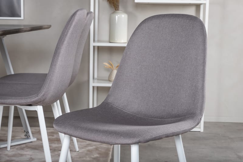 Marina Matgrupp 180 cm Rektangulär med 6 Polar stolar - Grå - Products - Möbler - Bord & matgrupp - Matgrupp