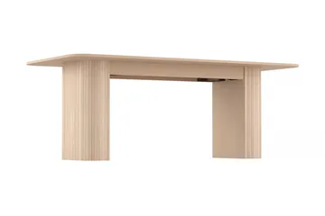 Kopparbo Matbord 200-260 cm Förlängningsbart med illäggsskiva - Vitlaserad Ek - Products - Möbler - Bord & matgrupp - Matbord & köksbord