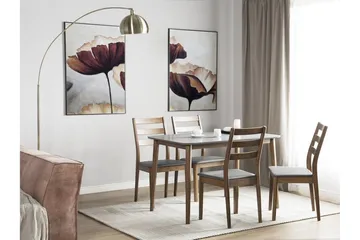 Modesto Matbord 118 cm - Grå - Products - Möbler - Bord & matgrupp - Matbord & köksbord