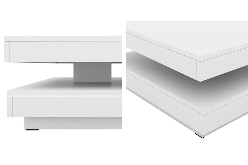 Nenani Soffbord 70 cm - Vit/Beige - Products - Möbler - Bord & matgrupp - Soffbord