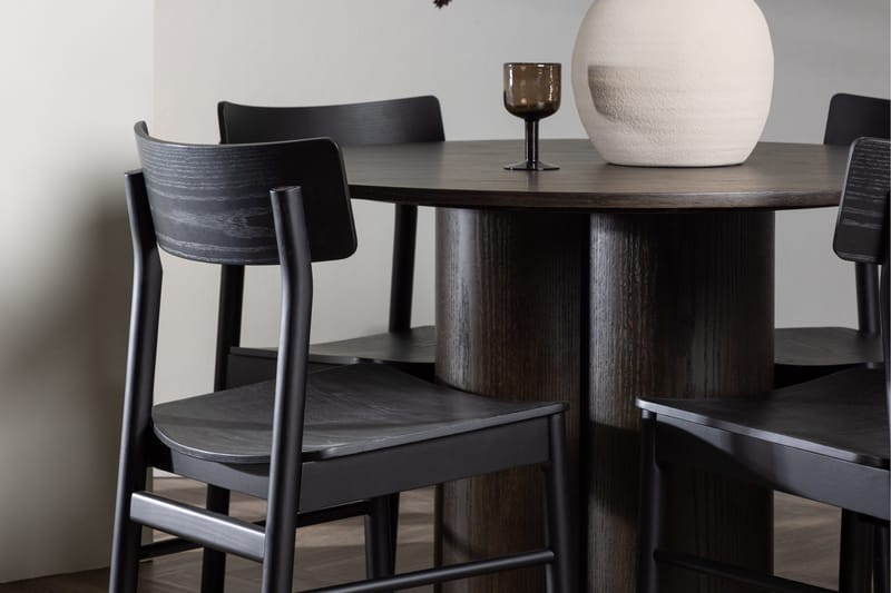 Olivia Matgrupp + 4 stolar - Mocca - Products - Möbler - Bord & matgrupp - Matgrupp