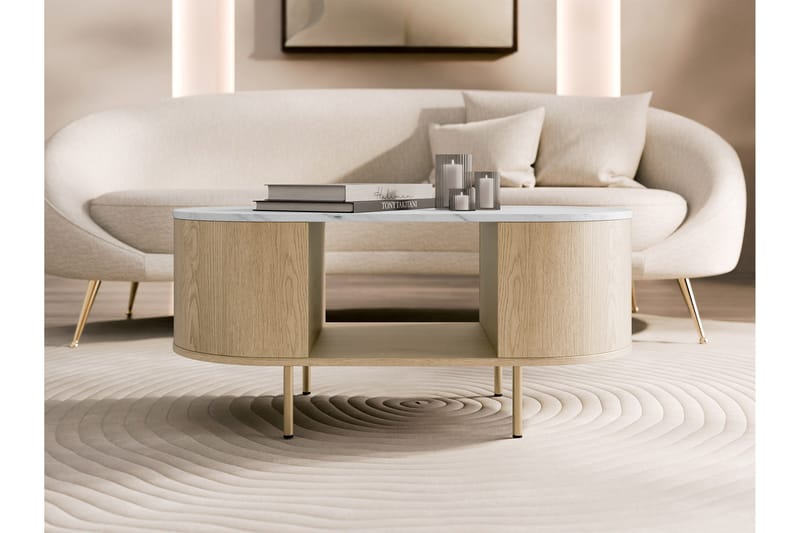 Pantego Soffbord 100x52 cm - Brun - Products - Möbler - Bord & matgrupp - Soffbord