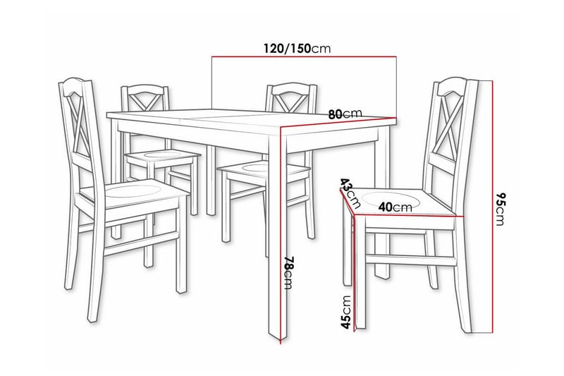 Patrickswell Matgrupp - Products - Möbler - Bord & matgrupp - Matgrupp
