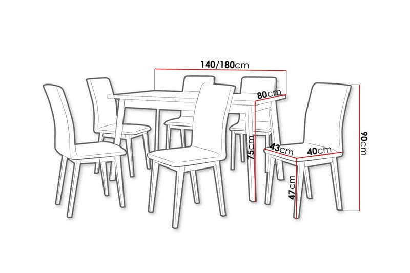 Patrickswell Matgrupp - Products - Möbler - Bord & matgrupp - Matgrupp