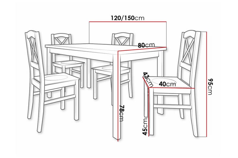 Patrickswell Matgrupp - Products - Möbler - Bord & matgrupp - Matgrupp