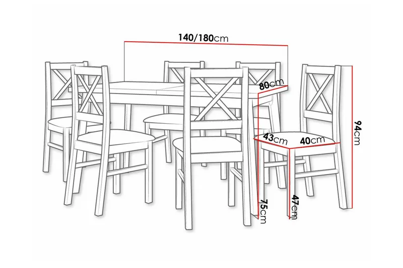 Patrickswell Matgrupp - Products - Möbler - Bord & matgrupp - Matgrupp