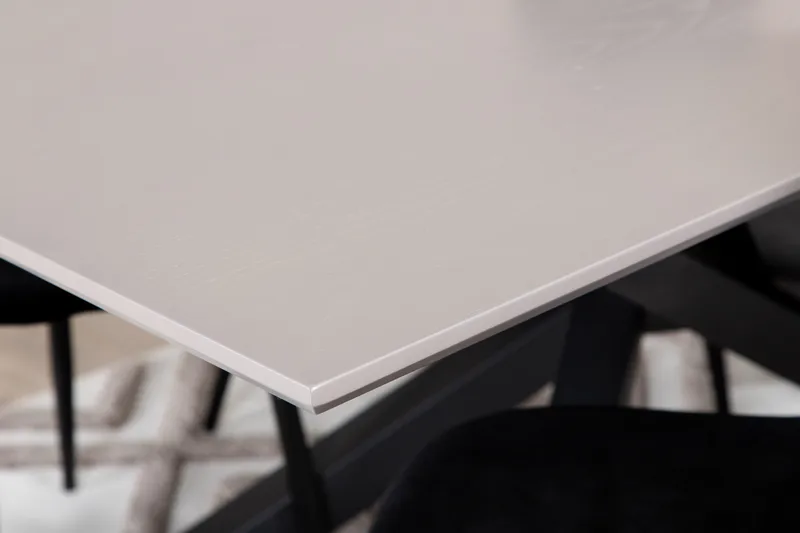 Penny Matgrupp 190 cm inkl 6 Pontus Stolar - Grå/Svart - Products - Möbler - Bord & matgrupp - Matgrupp