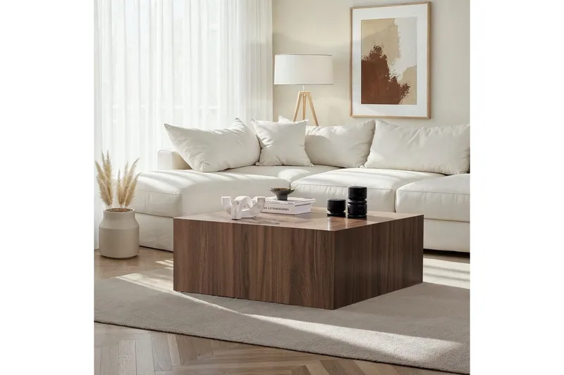 Rambabu Soffbord 90 cm - Sand - Products - Möbler - Bord & matgrupp - Soffbord