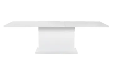 Ratliff Matgrupp 180 cm + 4 Sorado Stol - Vit/Krom - Products - Möbler - Bord & matgrupp - Matgrupp