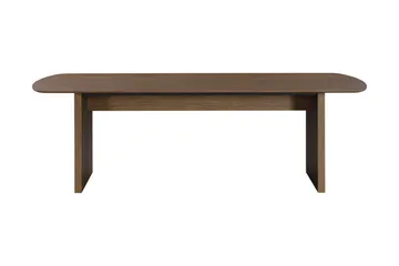 Richeto Matbord Rökt Ek 210 cm - Brun / Ribbad - Products - Möbler - Bord & matgrupp - Matbord & köksbord