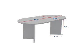 Soffbord Hasina Trä Svart - Trä Svart - Products - Möbler - Bord & matgrupp - Soffbord