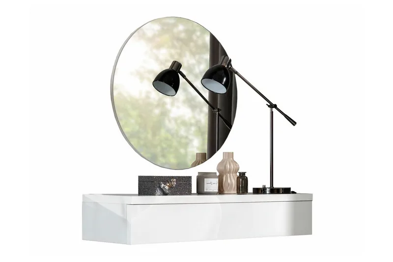 Staffin Sminkbord 100x38 cm - Vit - Products - Möbler - Bord & matgrupp - Sminkbord & toalettbord