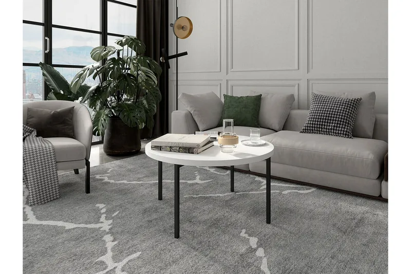 Staffin Soffbord White - Products - Möbler - Bord & matgrupp - Soffbord