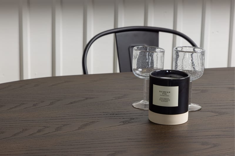 Stone Matgrupp 220 cm Oval med 4 Tempe Stolar - Svart - Products - Möbler - Bord & matgrupp - Matgrupp