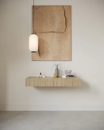 Takayo Sminkbord 110 cm - Ek - Products - Möbler - Bord & matgrupp - Sminkbord & toalettbord