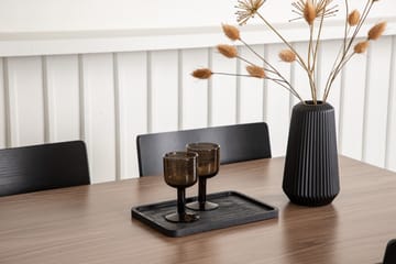 Tempe Matgrupp 140 cm Rektangulär med 4 Montros stolar - Svart - Products - Möbler - Bord & matgrupp - Matgrupp