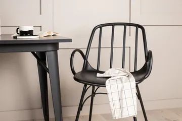 Tempe Matgrupp 80 cm Rektangulär med 2 Dyrön stolar - Svart - Products - Möbler - Bord & matgrupp - Matgrupp