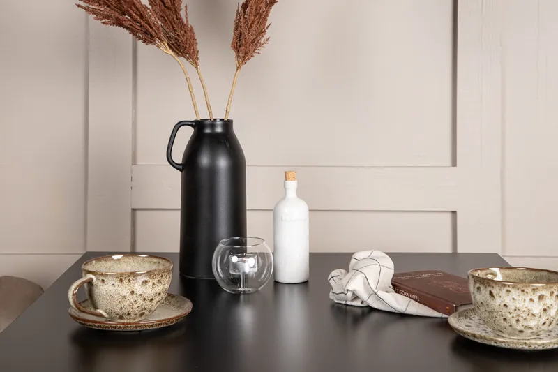 Tempe Matgrupp 80 cm Rektangulär med 2 Limhamn stolar - Beige - Products - Möbler - Bord & matgrupp - Matgrupp