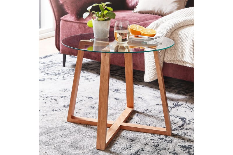 Wilhem Soffbord 58 cm Rund - Natur - Products - Möbler - Bord & matgrupp - Soffbord