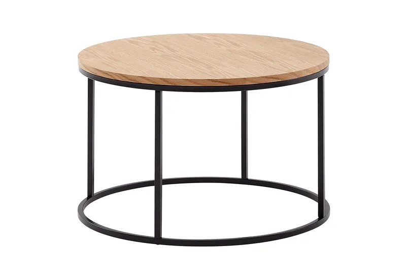 Wilhem Soffbord 70 cm Rund, Natur