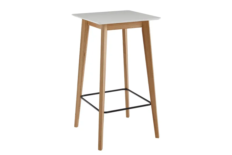 Willowdale Barbord 60 cm - Vit/Natur - Products - Möbler - Bord & matgrupp - Barbord & ståbord