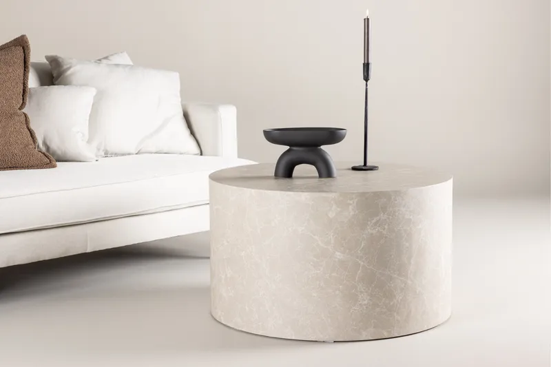 York Soffbord 80 cm - Beige - Products - Möbler - Bord & matgrupp - Soffbord