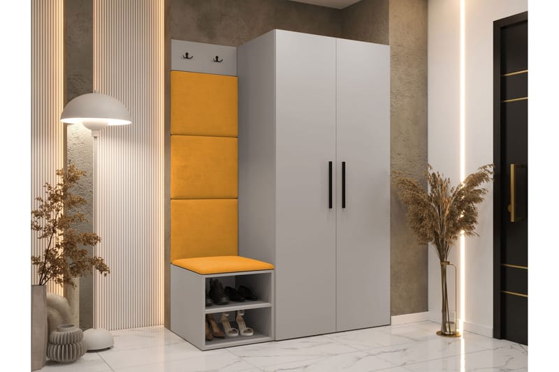 Farosa Hallmöbelset, Vit/Svart