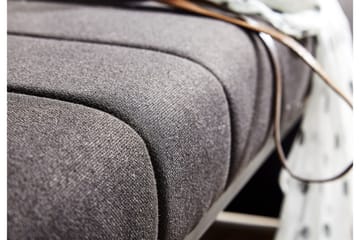 Tultered Sittbänk 105 cm - Svart - Products - Möbler - Hallmöbler - Hallbänk