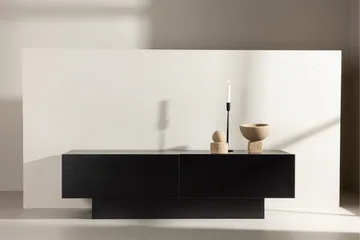 Cuenca Tv-bänk 160x47 cm - Svart - Products - Möbler - TV- & Mediamöbler - TV bänk & mediabänk