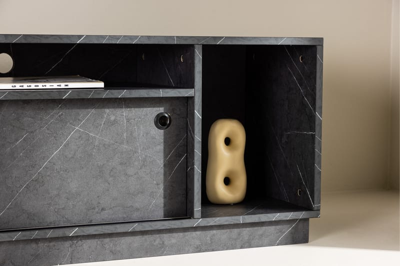 Girona Tv-b änk 180x40 cm - Svart - Products - Möbler - TV- & Mediamöbler - TV bänk & mediabänk