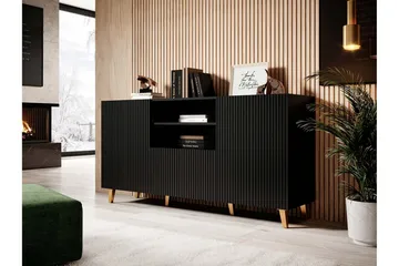 Juniskär Tv-bänk 40x82x150 cm - Svart - Products - Möbler - TV- & Mediamöbler - TV bänk & mediabänk