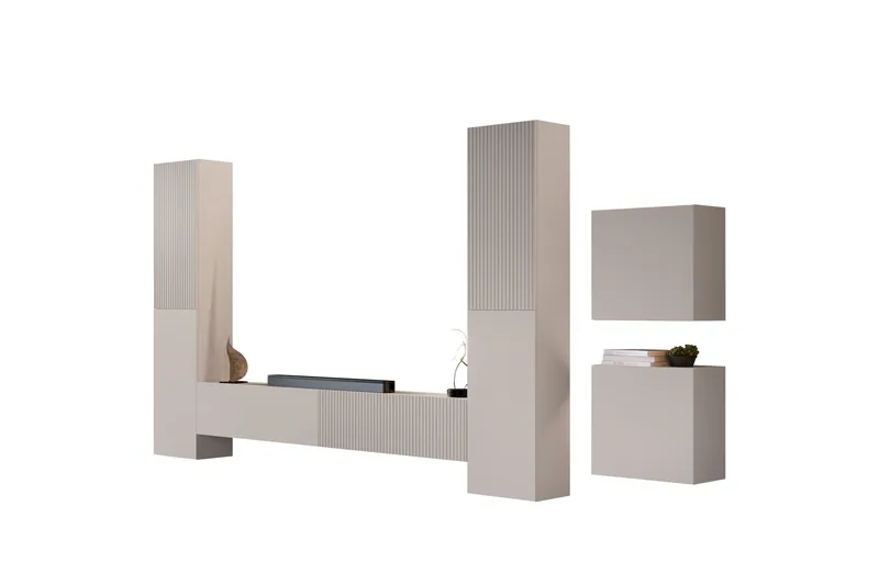 Kangana Tv-möbelset, Beige