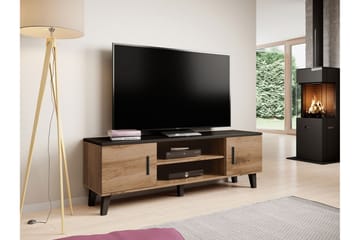 Kardos Tv-möbelset 160 cm - Natur/Svart - Products - Möbler - TV- & Mediamöbler - TV-möbelset