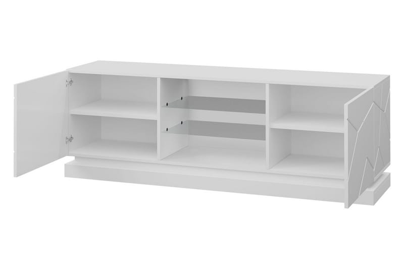 Qiu Tv-bänk 160 cm - Svart - Products - Möbler - TV- & Mediamöbler - TV bänk & mediabänk