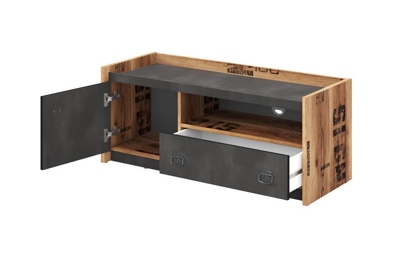 Rathmore Tv-skåp 110 cm - Grå - Products - Möbler - TV- & Mediamöbler - TV-skåp