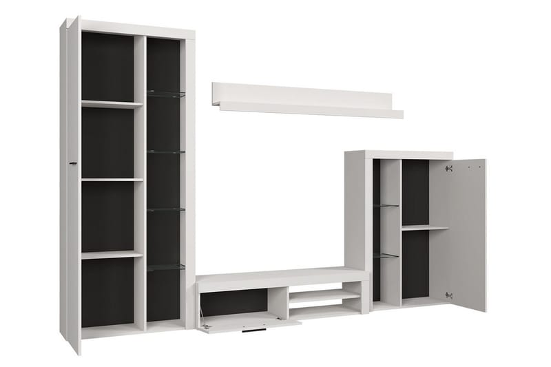 Rumba TV-möbelset - Beige/Grå - Products - Möbler - TV- & Mediamöbler - TV-möbelset